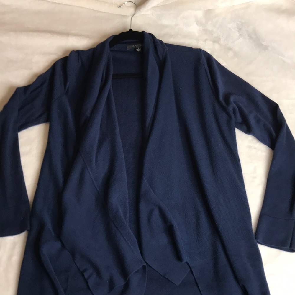 Cuyrus blue cardigan size  xl